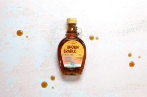 biologische ahornsiroop uit canada