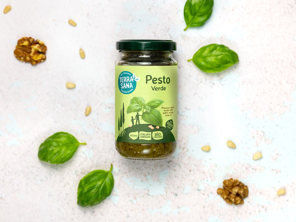 biologische vegan Pesto Verde TerraSana