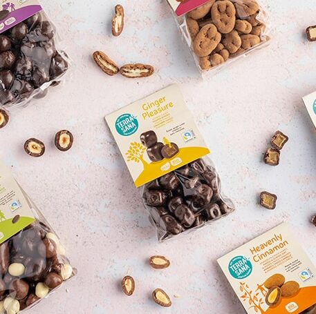 choco treats, vegan bonbon, choco vegan