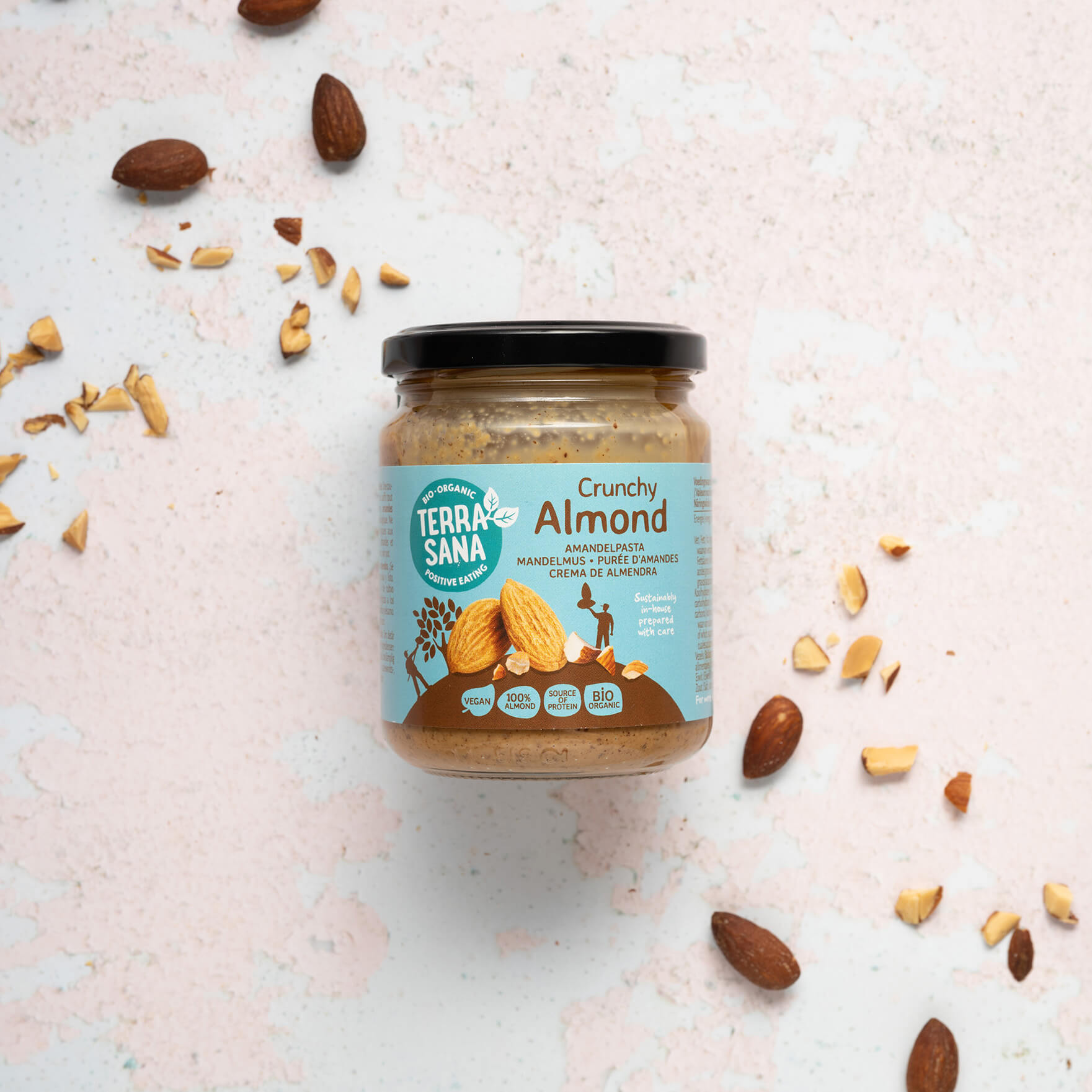Puree d'amandes crunchy