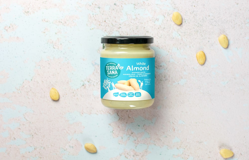 pâte d'amande bio blanche TerraSana