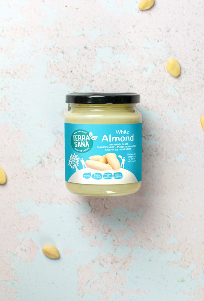 pasta de almendra orgánica blanca TerraSana
